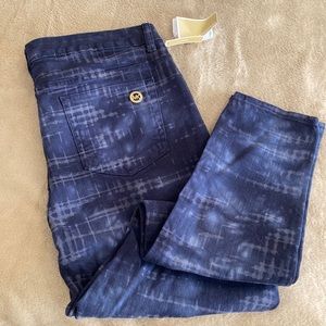 MICHAEL KORS Denim Faded skinny Jeans sz 14 NWT